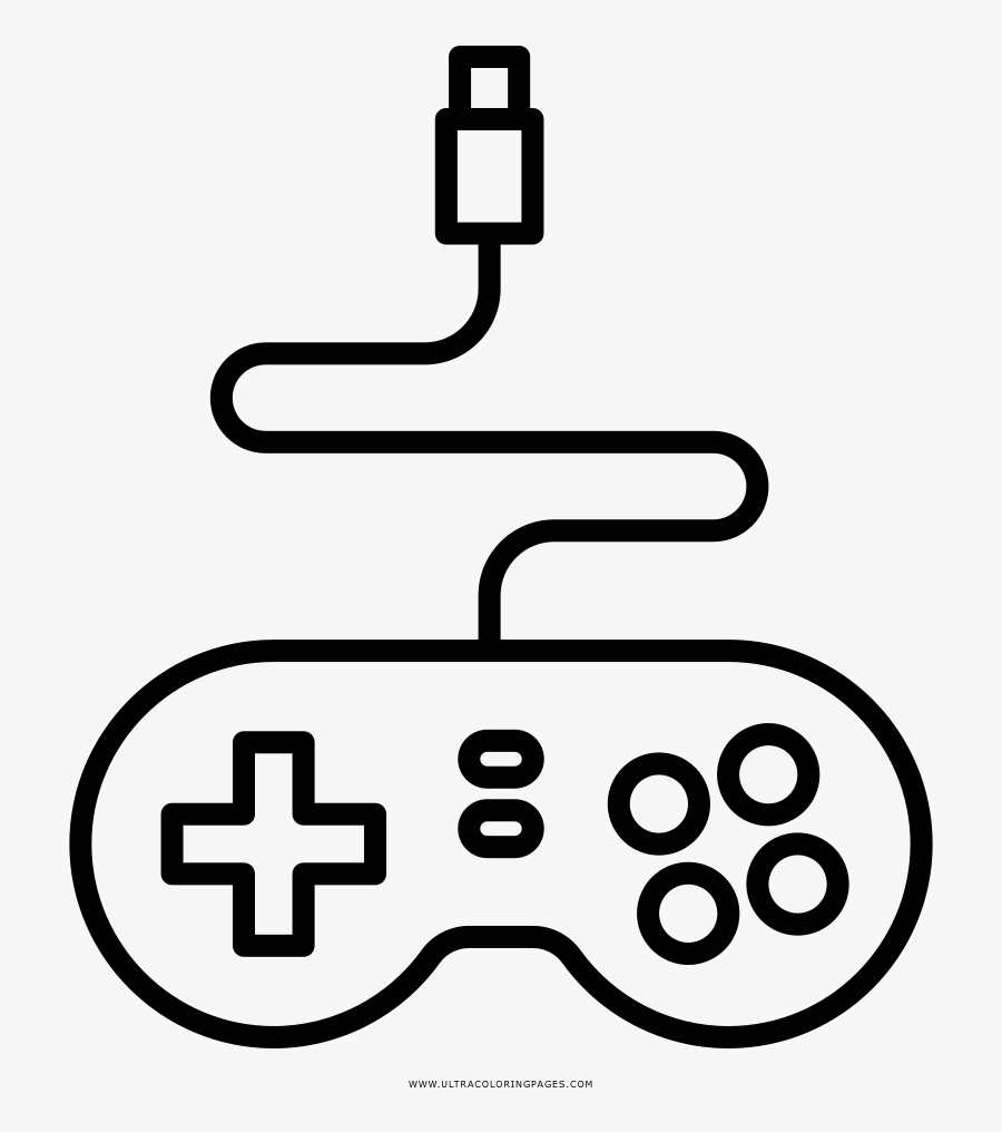 Coloring Page Game Controller - 230+ SVG File for Cricut