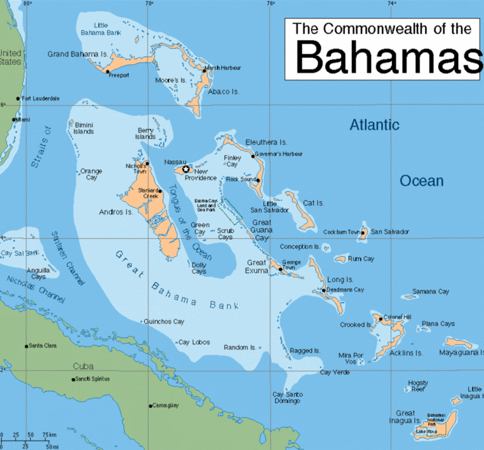 Karta över Karibien | Karta