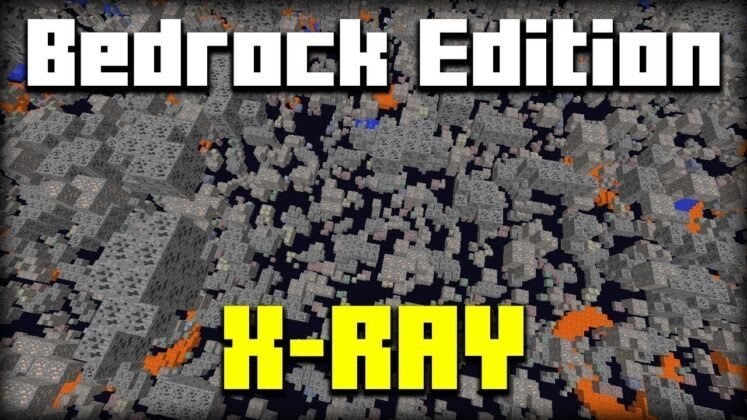 X Ray Texture Pack Bedrock Edition 1.17 / Minecraft Bedrock Edition