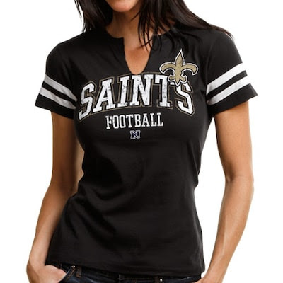 Womens Orleans Saints Bling Thermal Colorssizesebay - CLOTHING AND ...