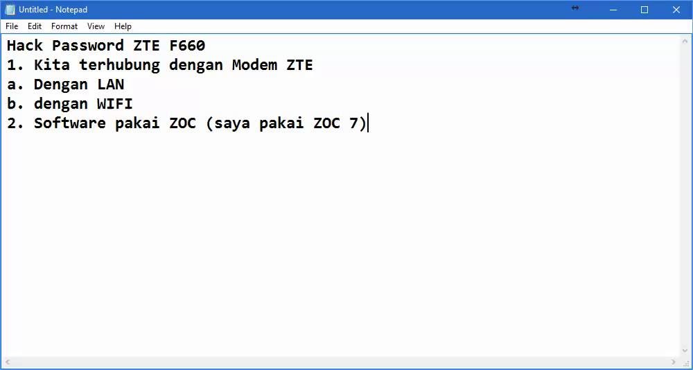 Modem Zte F User Default : How To Change The Admin ...