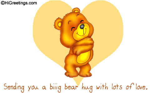 My friend bear. Send hugs. Teddy Bear hugs on что переводится.