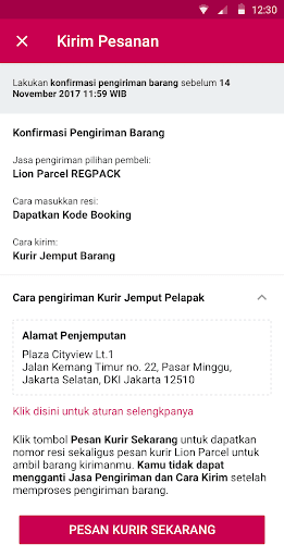 Lion Parcel Cek Resi