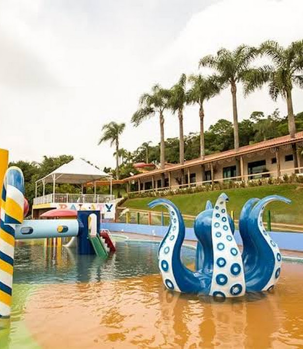 vista de um dos restaurantes - Picture of Viva Parque Aquatico Ecologico,  Juquitiba - Tripadvisor