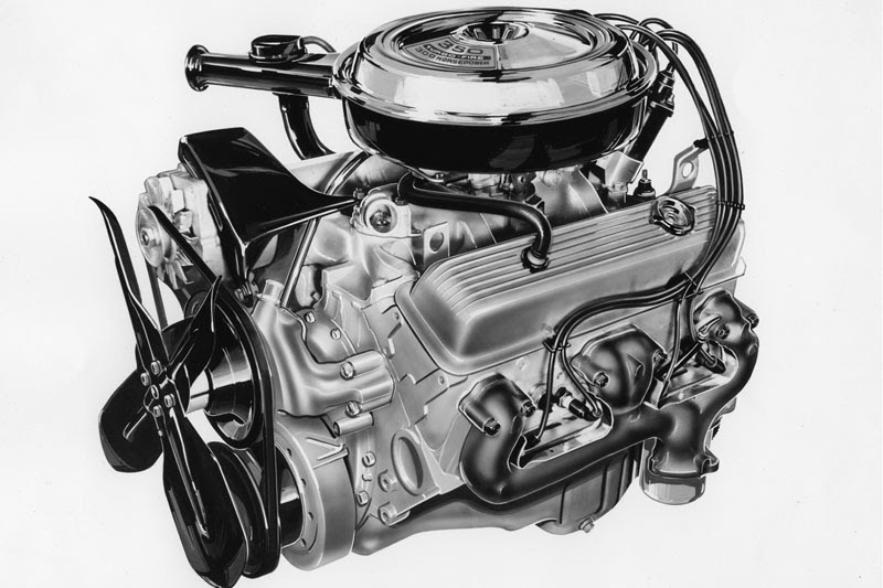 350 Small Block Chevy Engine Diagram