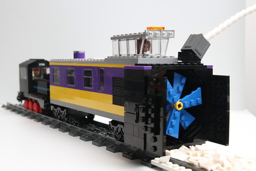 rotary snow plow