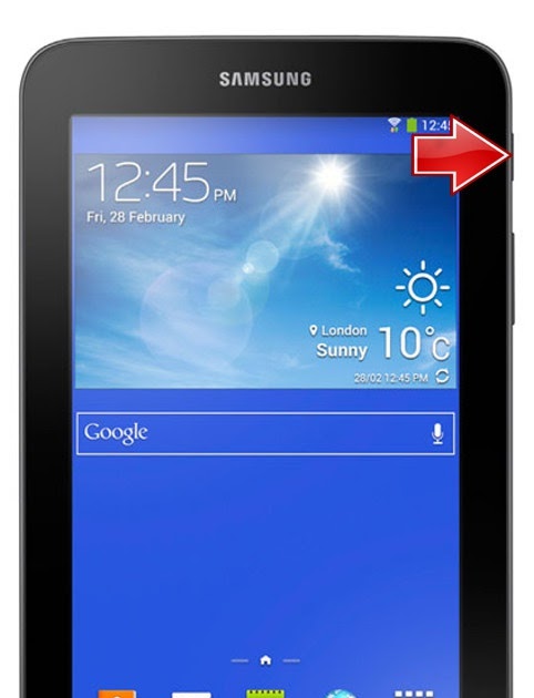 Samsung tab 3 lite reset