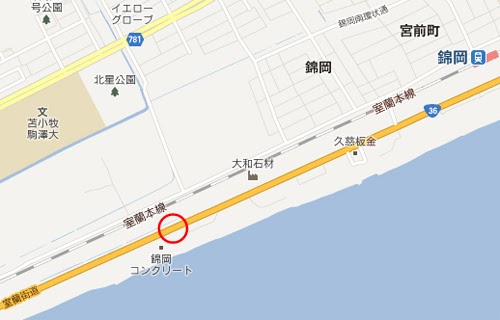 苫小牧 地図 から 消え た 町