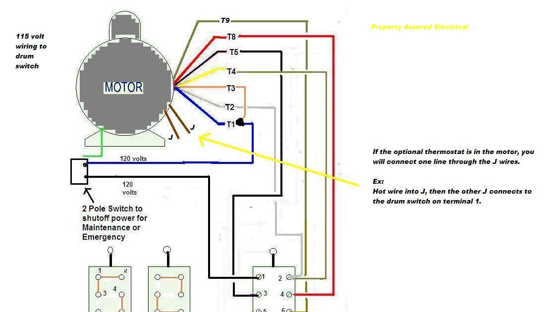 Dayton Electric Motors Wiring Diagram Wiring Diagram