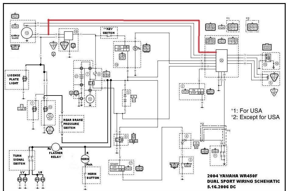 Wr450f Wiring Diagram - Wiring Diagram Schemas