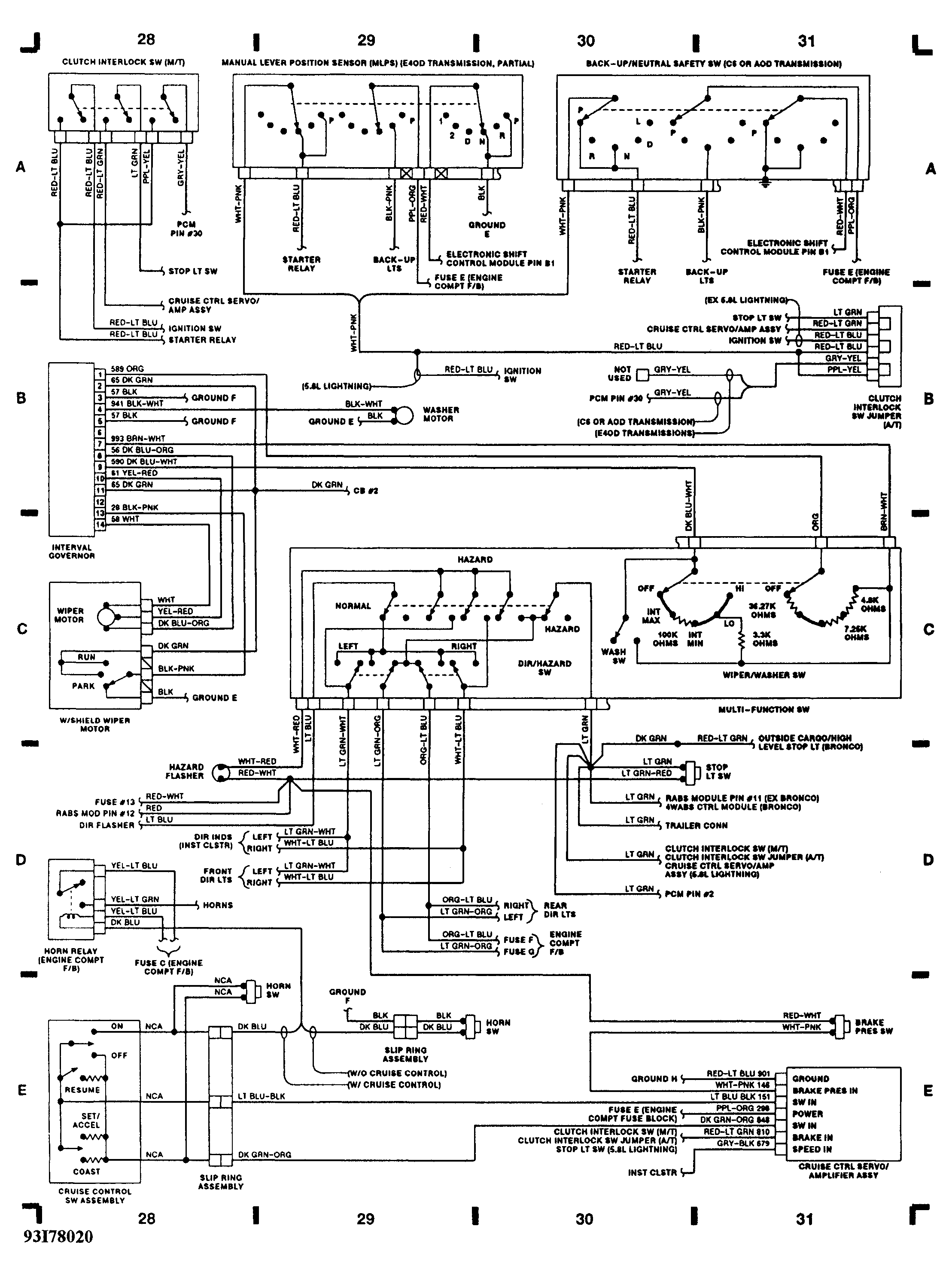 93 Ford F350 Wiring Diagram - Wiring Diagram