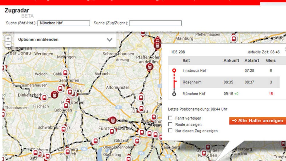 Db Fahrplan Karte | Karte