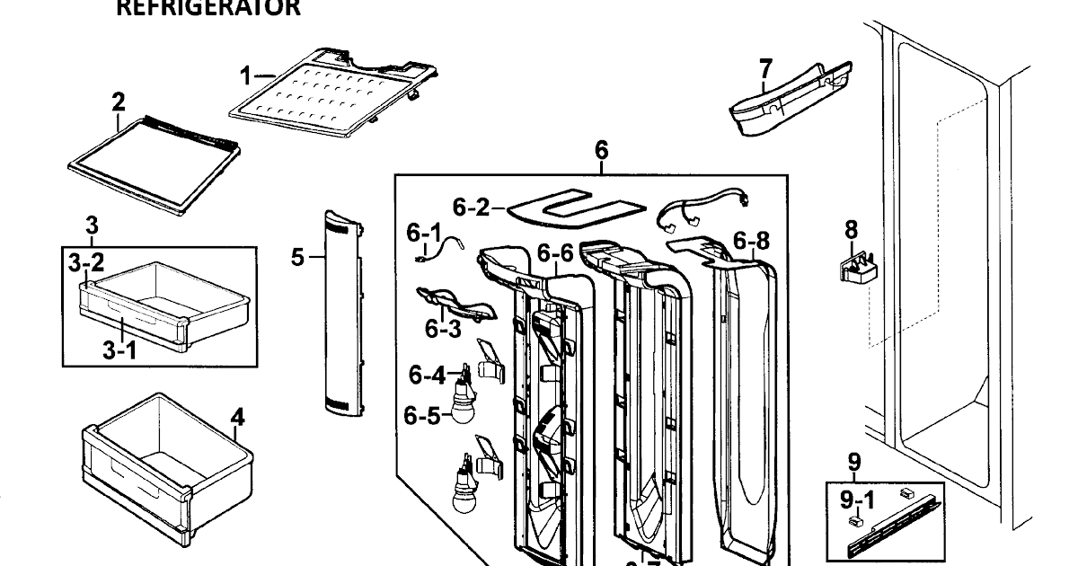 Samsung Rf217acbp Refrigerator Wiring Diagram