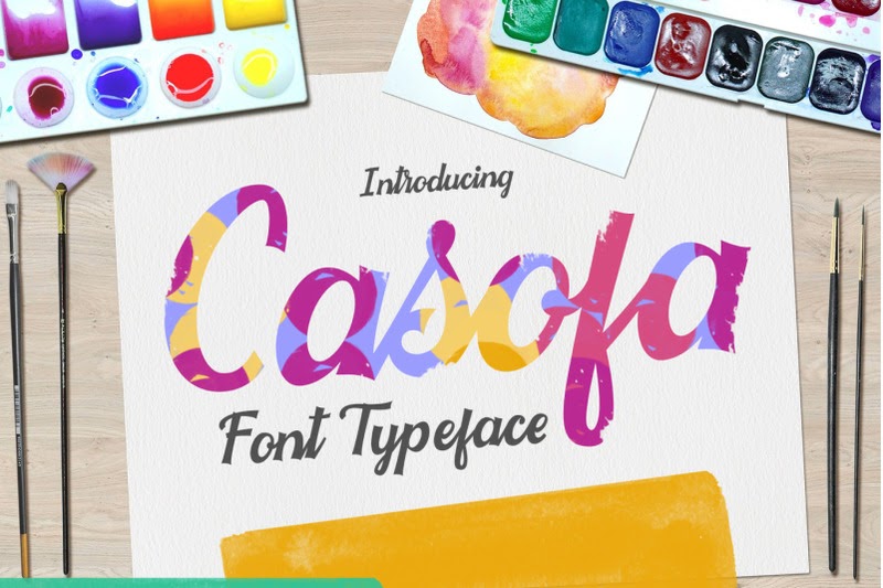 Download Casofa Colorful Fonts Family From Kongfont