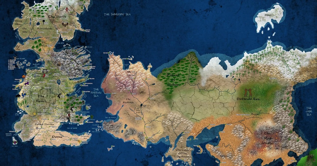 Essos Westeros Karte Griechenland Karte