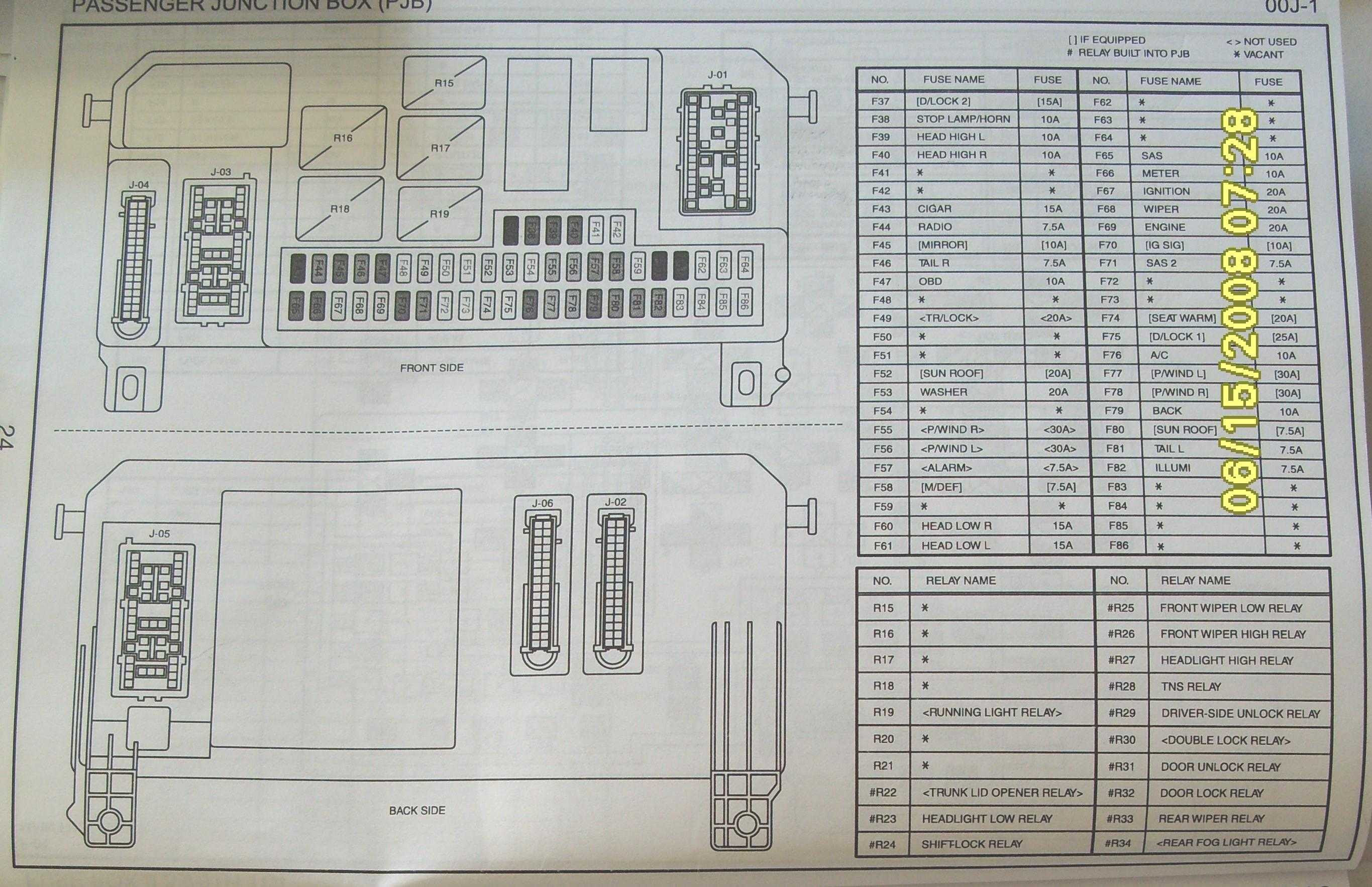 Mazda B2500 Fuse Box 50 - Wiring Diagram