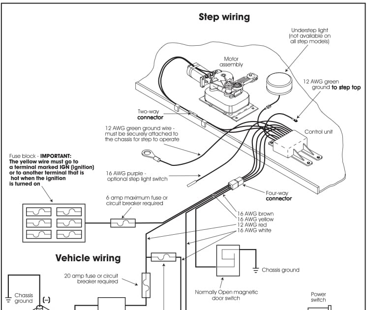 Wiring Diagram For Motorhome Electric Step - Electrical School