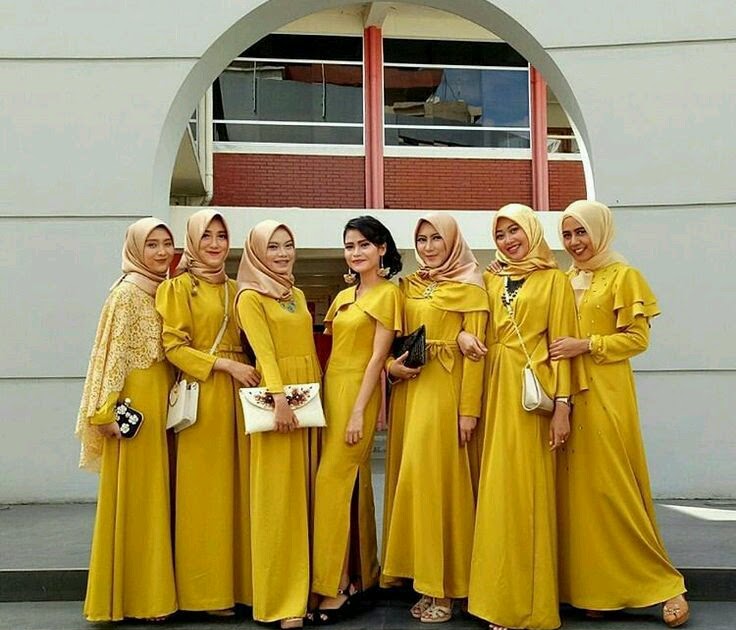 56 Ide Warna Jilbab Yang Cocok Untuk Baju Warna Mustard 