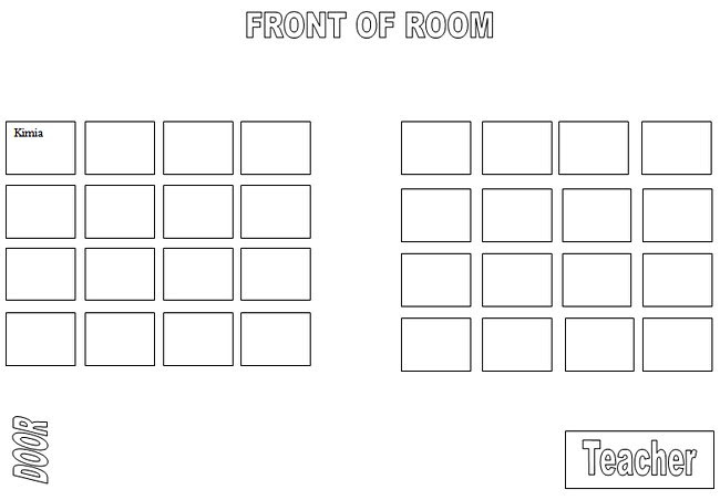 Design Seating Chart Free Temblor En