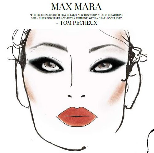 Milan MAC Fall/Winter '10 Daily Face Charts For Saturday, February 27th ...