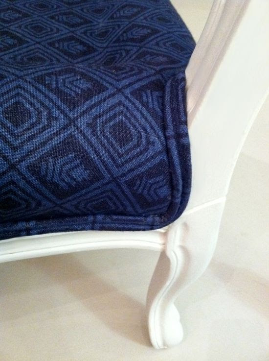 Little Green Notebook: How to Upholster a Chair - Part 4: Sewing Double ...