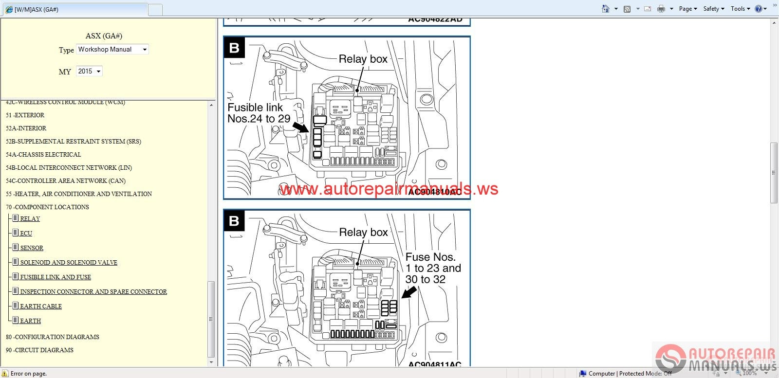 Mitsubishi Asx 2015 User Manual Pdf