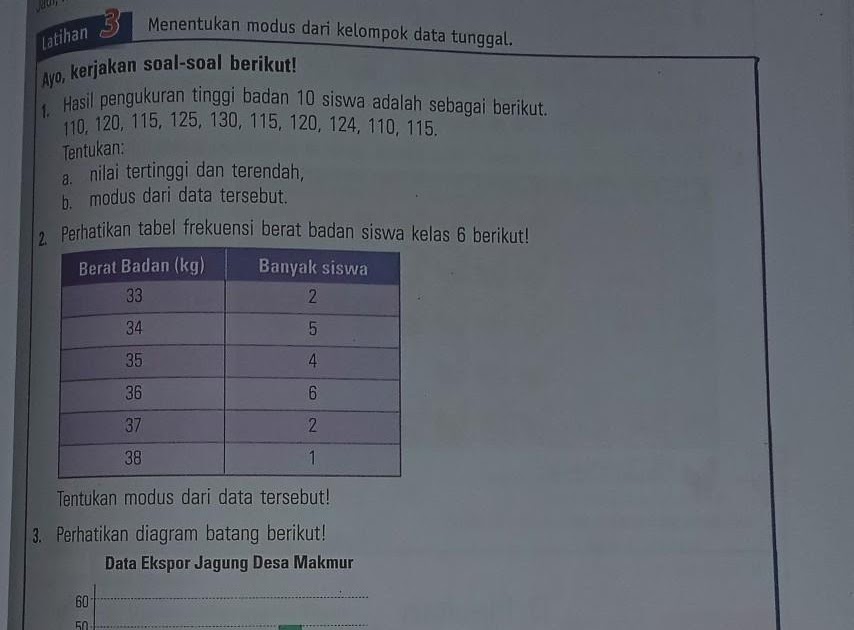 Soal Matematika Kelas 8 Data Statistik - Red Pdf