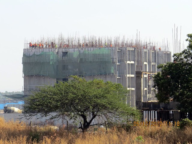 6th Avenue from 6 Lane Concrete Road - Development in the 1st Year - Kolte-Patil Life Republic Marunji, Hinjewadi - Kasarsai Road, Pune 411057