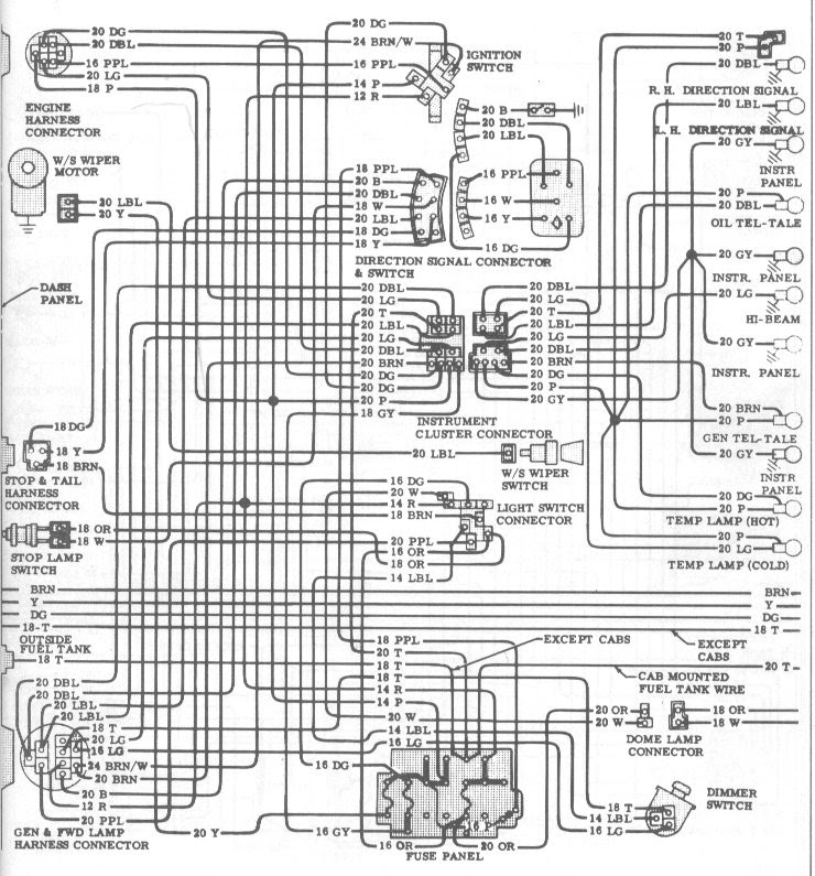 64 C10 Wiring Harnes