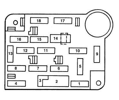 99 Ford Contour Fuse Box - Wiring Diagram Networks