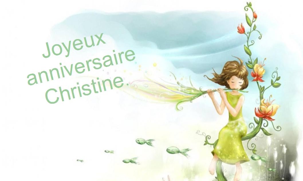 Bon Anniversaire Christine Angla