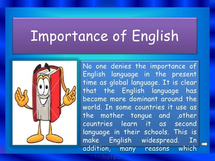 What Is The Importance Of English Language - Wallpaper