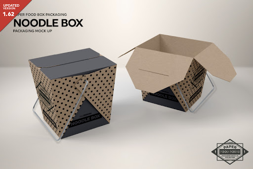 Download Free Noodle Box Packaging Mockup Psd Mockups Yellowimages Mockups