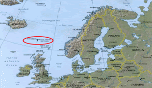 Karta Färöarna Map | Göteborg Karta