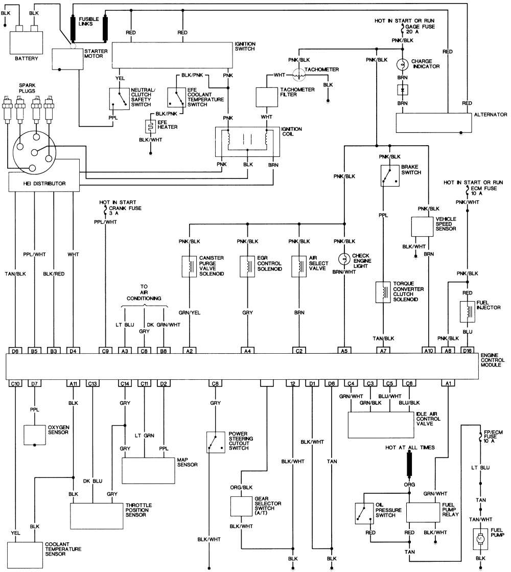 2003 Cavalier Alternator Wiring Diagram