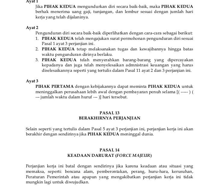 Contoh Surat Permohonan Pertukaran Waktu Kerja - 15 Descargar