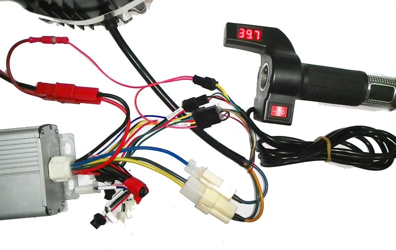 E Bike Throttle Wiring Diagram - Electric Scooter Throttle Wiring