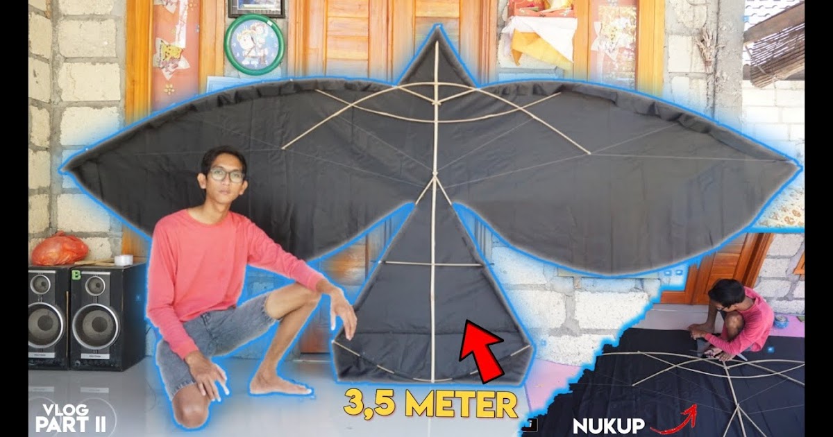 Pecukan Rangka Layangan Bebean Layangan Unik