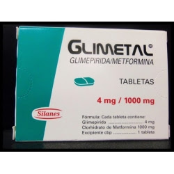 glimepirida metformina 4/850 precio