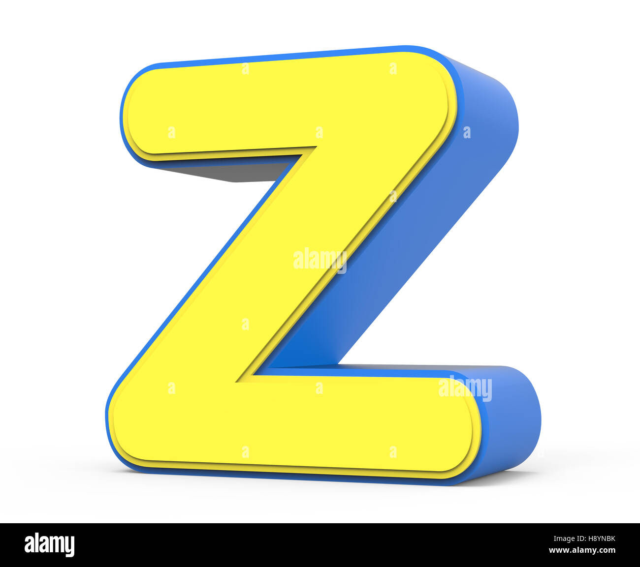 Blue Background Yellow Z - GOOGLESACK