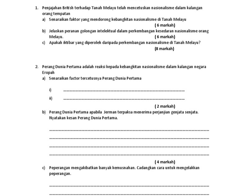 Latihan Sejarah Tingkatan 4 Kssm  Modul Jaguh Sejarah Tingkatan 4 Kssm Myb Buku Latihan Modul A