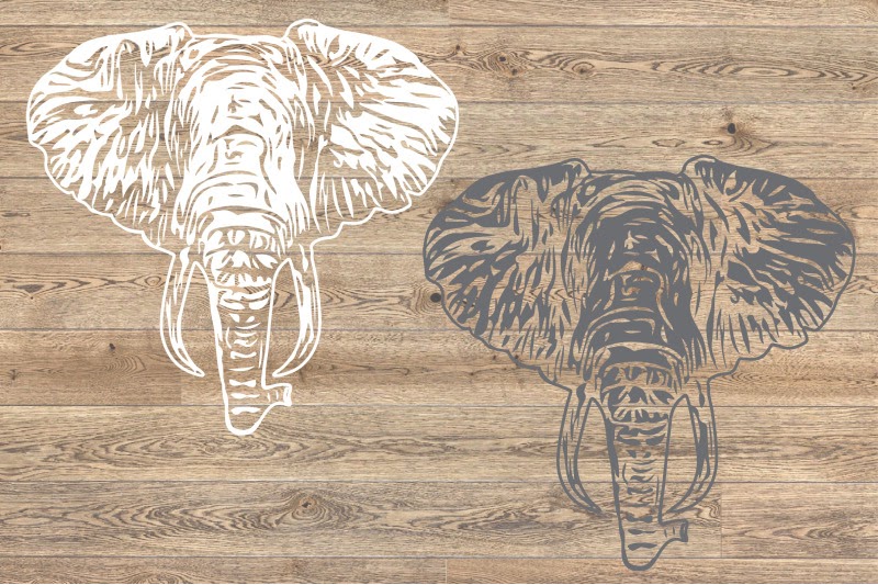 Free African Elephant Svg 570 SVG PNG EPS DXF File