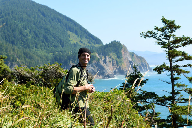 Mike at Cape Falcon