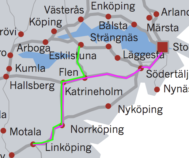 Sj Tåg Karta | Karta