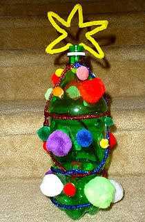 Upcycled Soda Bottle Christmas Tree - Acid Fountain