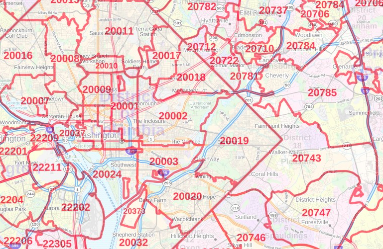 California 3 Digit Zip Code Map Topographic Map Of Usa With States