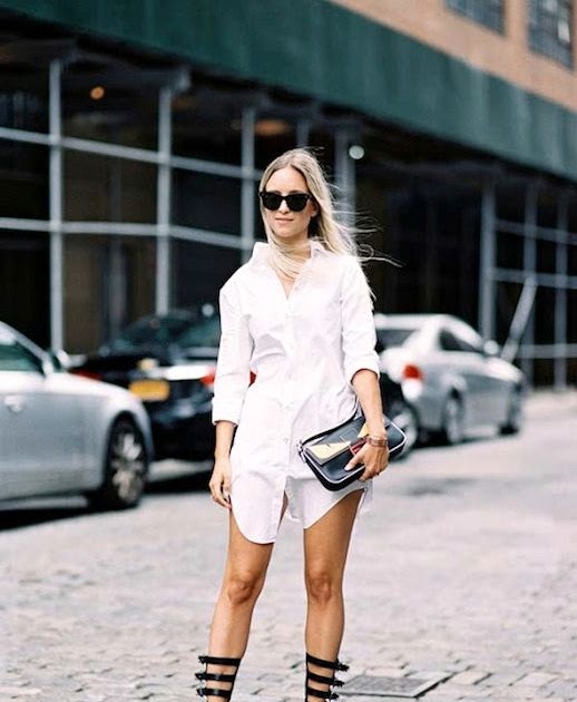 Le Fashion: A Fashion Blogger's Sexy, Yet Edgy Take On The Shirtdress