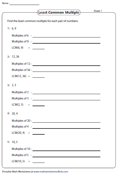 least-common-multiple-worksheets-with-answer-key-times-tables-worksheets