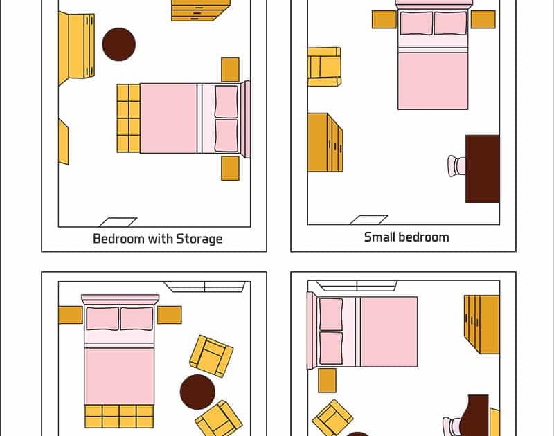 Furniture Placement 12X12 Bedroom