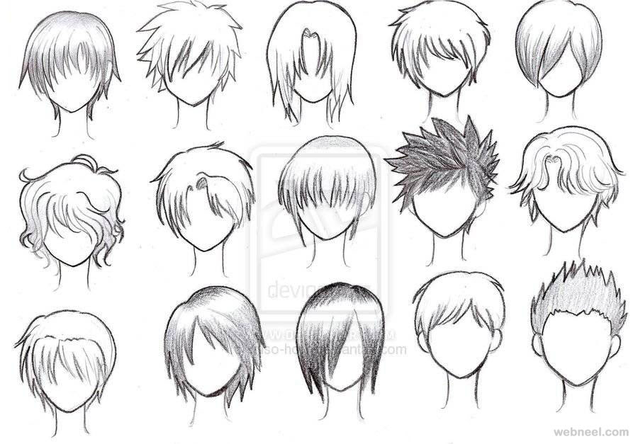 Ruang Belajar Siswa Kelas 10 Anime Drawings Hair